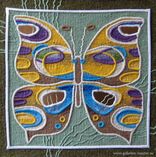 Butterfly. Gobelin tapestries for home or office