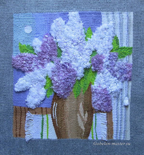 Lilac. Gobelin tapestries for home or office