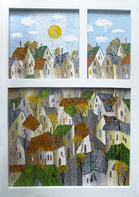Window. Gobelin tapestries for home or office